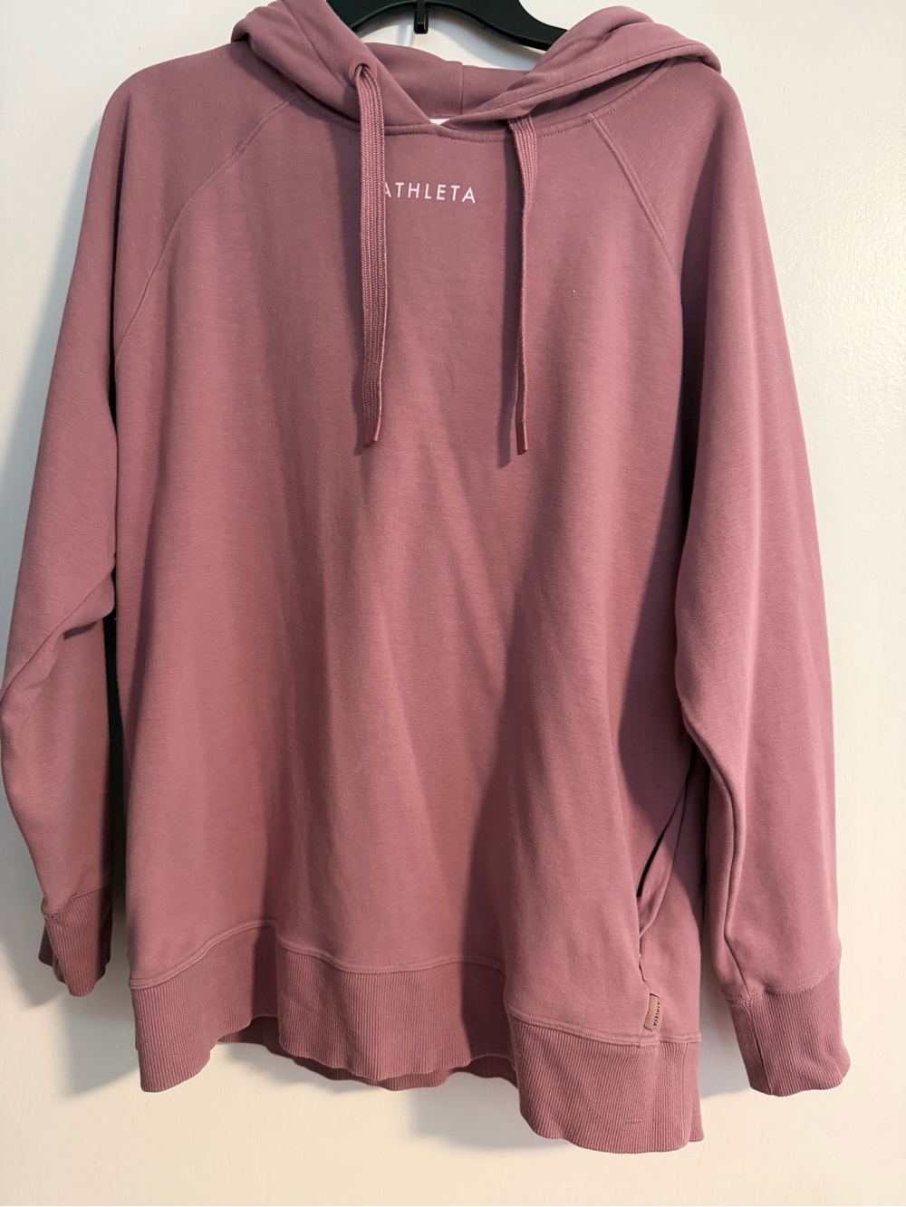 Athleta Men's Dusty Rose Hoodie Sweatshirt